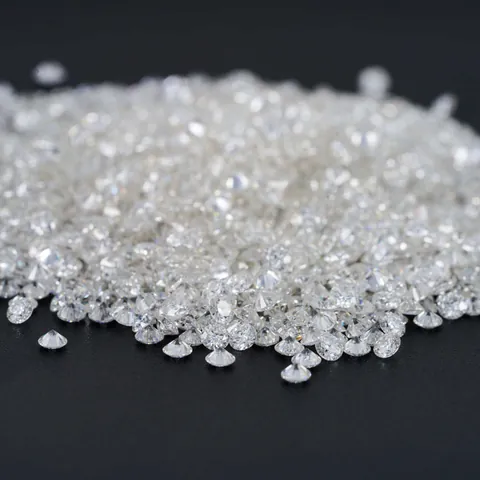 D Color Moissanite Melee Loose Stones Round Brilliant Cut Lab Created Small Scale Stones For Jewelry Watch Inlay Setting
