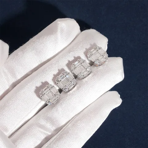 Moissanit-Hip-Hop-Schmuck