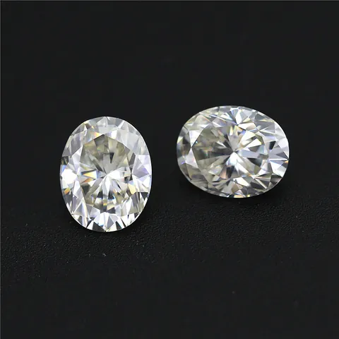 Moissaniet Losse Steen Ovaal Geslepen GH Kleur Edelsteen Voor Sieraden Maken Vrouwen Ketting Ring Met GRA Certificaat