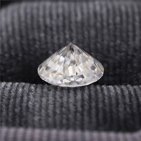 Imperial Cut Round Loose Moissanite Stone D Color VVS1 With GRA Certificate And Black Card For Jewelry Making DIY
