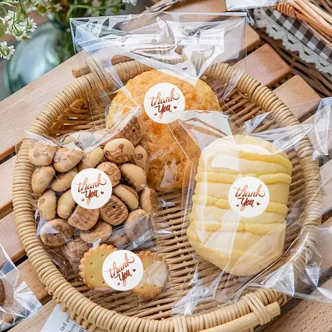 Αυτοκόλλητα Thank You Ροζ Χρυσού Θερμοτυπία Στρογγυλά Καρδιά Ρολό για Επιχειρηματικό Δώρο Φάκελο Γάμου Ετικέτες Σφράγισης