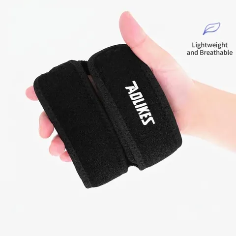 AOLIKES Nylon Adjustable Patella Knee Strap Breathable Patellar Tendon Support Band For Running Basketball Sports Gear