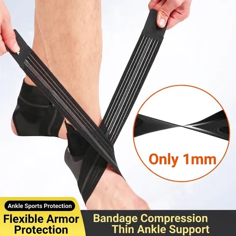 Ultra Thin Breathable Ankle Brace Compression Support Sleeve For Basketball Cycling Sports Ankle Wrap Protection Socks For Men Women