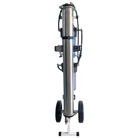 Professional Portable Stainless Steel 3-Stage Reverse Osmosis DI Pure Water Filtration System For Window Car Wash Solar Cleaning