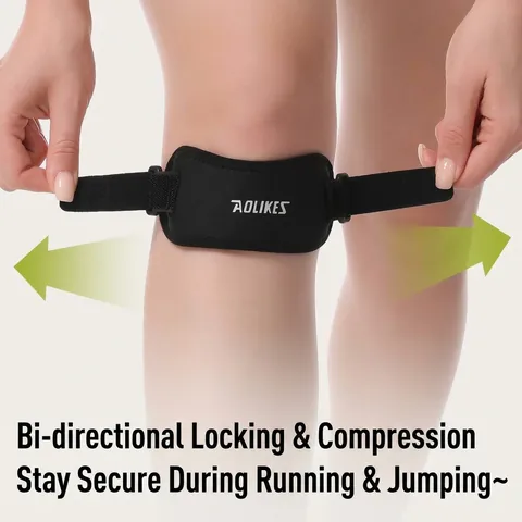 AOLIKES Honeycomb Anti-Slip Patella Tendon Strap For Running Sport Knee Support Brace Men Women Knee Joint Protector