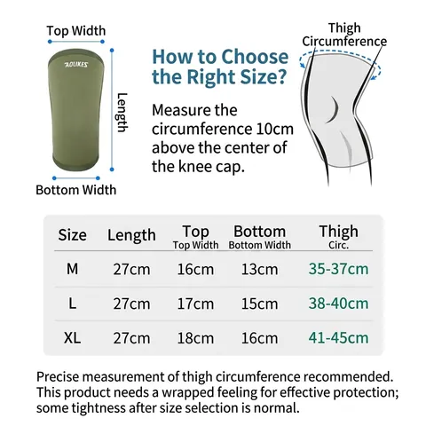 Professional 7mm Neoprene Compression Knee Sleeves For Squats Weightlifting Powerlifting Non-slip Support Sports Knee Pads For Men Women