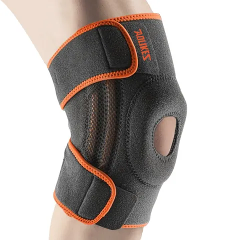 Sports Knee Pads With Spring Support Patella Gel Pads Compression Knee Brace Sleeve For Running Basketball Cycling Gym Workout