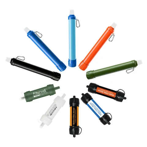 Tragbarer Outdoor Wasserfilter Strohhalm Für Camping Wandern Überleben Ultrafiltrationsmembran Reiniger Filterwell Wasserlösungen