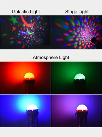 Retro LED Star Projector Camping Light Portable Rechargeable RGB Atmosphere Lantern With Stepless Dimming For Outdoor Indoor Party Decor