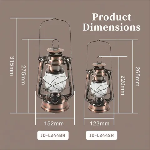 Vintage LED Camping Lantaarn Oplaadbaar Retro Petroleumlamp Stijl Draagbare Hanglamp Outdoor Tent Tuin Decoratie