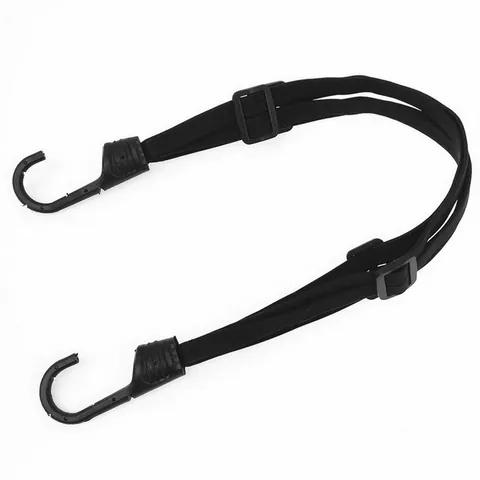 Corda Elastica per Bagagli da Moto Cinturino per Casco Riflettente Con Ganci Doppi e Fibbie Regolabili per il Fissaggio del Carico di Moto e Bici Elettriche