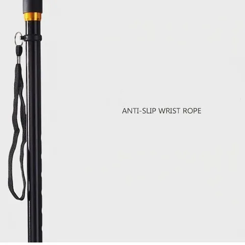 Dragonne Anti-Perte pour Canne de Marche en Nylon Tressé Cordelette à Main Antidérapante Accessoire pour Personnes Âgées