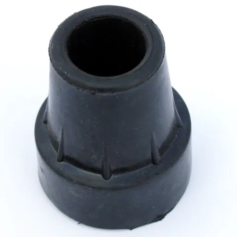 Non-Slip Rubber Crutch Tips Replacement Walking Stick Foot Pads Wear-Resistant Cane Tip With Metal Gasket For Seniors
