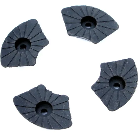 Rubber Walking Stick Feet Ferrules for 19mm Cane Base Swivel Quad Tip Anti Slip Stability Support Walking Cane Accessories