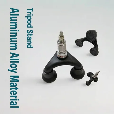 Non-Slip Tripod Rubber Base For Walking Stick Elderly Cane Accessories Replacement Tip Aluminum Alloy Walking Stick Foot Pad