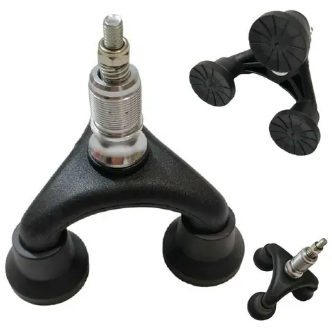 Non-Slip Tripod Rubber Base For Walking Stick Elderly Cane Accessories Replacement Tip Aluminum Alloy Walking Stick Foot Pad