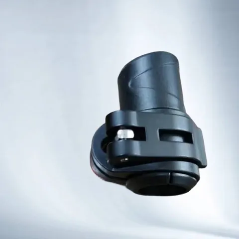 Aluminiumlegierung 7075 Außenverschluss Für Wanderstöcke Zubehör Rutschfestes Design Klappverschluss 18-16-14 Schwarz