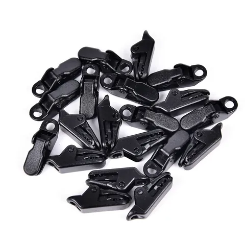 Clip per Tenda Rinforzate in Nylon Clip a Coccodrillo Pesanti Morsetti per Teloni Antivento Per Accessori di Fissaggio Campeggio All'aperto