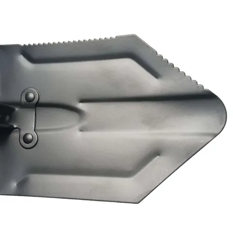 Pala de Camping Plegable para Exteriores Multifuncional de Acero al Manganeso Herramienta de Supervivencia Militar Con Bolsa de Transporte
