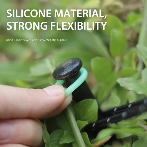 Leuchtende Silikon O-Ringe Für Zeltheringe Outdoor Camping Nachtleuchtende Warnringe Fluoreszierende Silikonringe Zum Angeln