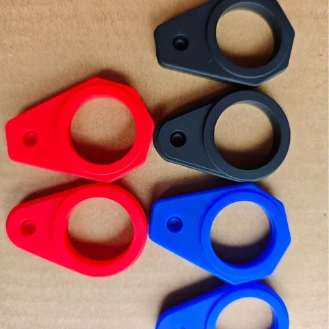 Fibbia per Bottiglia d'Acqua in Silicone Portatile Con Moschettone in Alluminio Portabottiglie da Trekking Campeggio