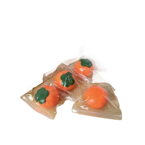 Jouet Squishy Kaki Fluide Réaliste TPR Soulagement du Stress Rebond Lent Jouet Sensoriel pour Adultes Décoration de Bureau Cadeau