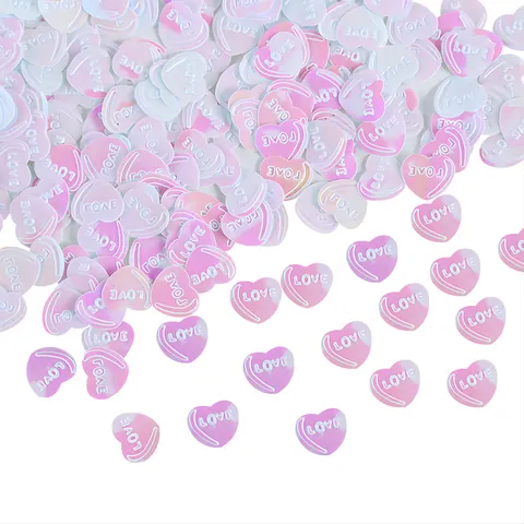 Herzform LOVE Konfetti Pailletten Für Valentinstag Hochzeit Jahrestag Party Tischdekoration Romantische Requisiten