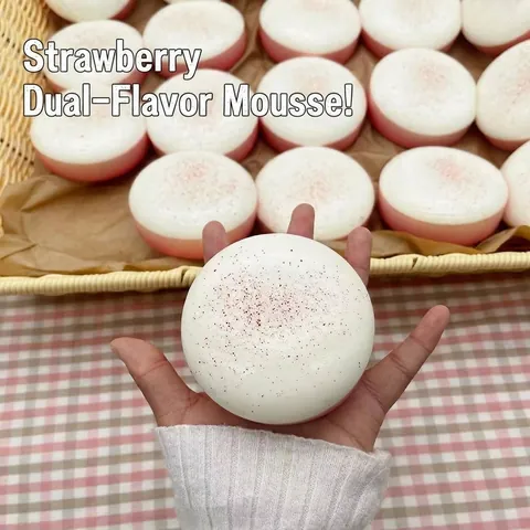 Jouet Squishy Gâteau Mousse de Simulation Rebond Lent Anti-stress Jouet à Presser Pain Doux Modèle de Dessert Pour Enfants Adultes