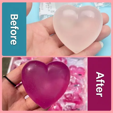 Photochromic Squishy Toy Heart Shaped Slow Rebound Decompression Squeeze Toy Octopus Hamster Stress Relief Sensory Toy For Kids Adults Gift