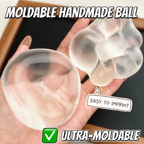 Μαλακό Εύπλαστο Παιχνίδι Squishy Μπάλα Ανακούφισης από το Στρες Λάδι Καρύδας Βαζελίνη Αισθητηριακό Παιχνίδι για Ενήλικες Παιδιά Δώρο