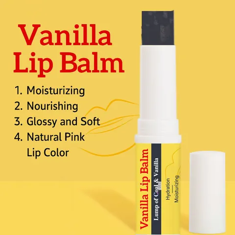 Vanilla Lip Balm Moisturizing Hydrating Nourishing Lip Care Stick For Dry Cracked Lips Unisex Daily Beauty Accessory