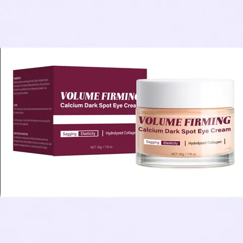 Calcium Dark Spot Eye Cream For Firming And Elasticity With Hydrolyzed Collagen Professional Skin Care Daily Eye Treatment Cream