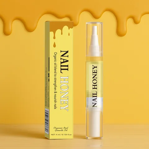 Organic Nail Growth Oil Pen Strengthening Cuticle Revitalizer Treatment For Damaged Thin Nails Moisturizing Nail Care Repairing Solution Women