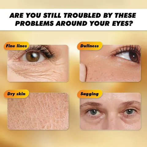 Sauvasine 5D Peptide Eye Care Cream 15ml Anti-Wrinkle Eye Cream for Fine Lines Dark Circles Puffy Eyes Firming Skincare