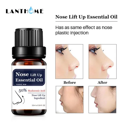 Lanthome Nose Lift Up Essential Oil Hyaluronic Acid Camellia Seed Jojoba Oil Nose Shaper Shaping Essence Facial Skin Care Professional