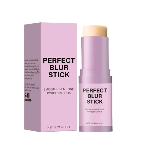 Moisturizing Blur Stick Poreless Concealer Stick Smoothing Face Primer Invisible Pores Skin Tone Balancing Makeup Essence Stick