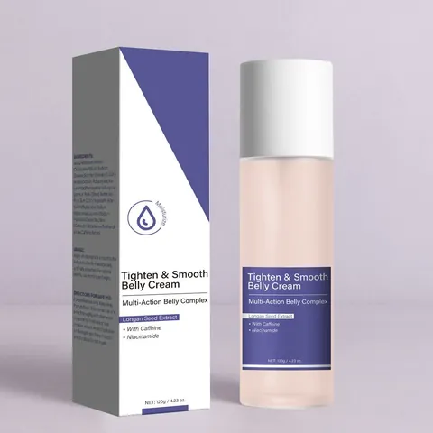 Crema Pancia Rassodante e Levigante Con Caffeina Niacinamide Per Rassodamento Cutaneo e Riduzione Cellulite Crema Corpo Donna