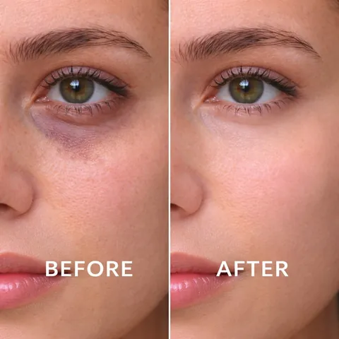 Cooling Eye Roller Serum With Niacinamide Caffeine Stainless Steel Massage Ball For Puffy Eyes Dark Circles Daily Skin Care