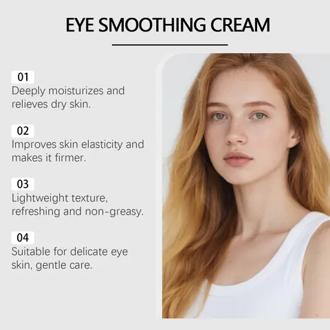 Temporary Eye Firming Cream Moisturizing Smoothing Fine Lines With Application Brush For All Skin Types Eye Skin Care