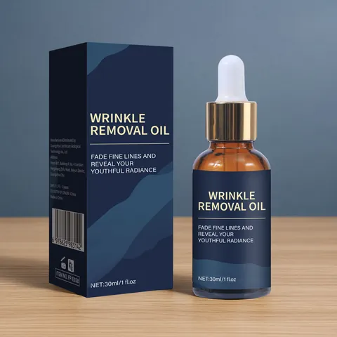 Retinol Anti-Wrinkle Face Essential Oil With Caffeine For Fine Lines Removal Firming And Brightening Face Skin Care Oil