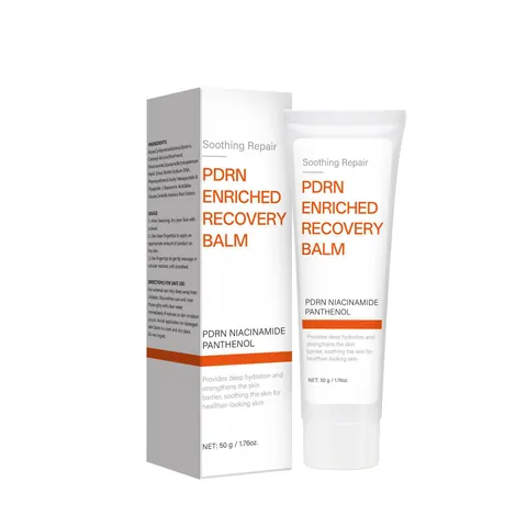 PDRN Enriched Recovery Balm Niacinamide Panthénol Réparation Barrière Cutanée Hydratation Profonde Crème Visage Apaisante