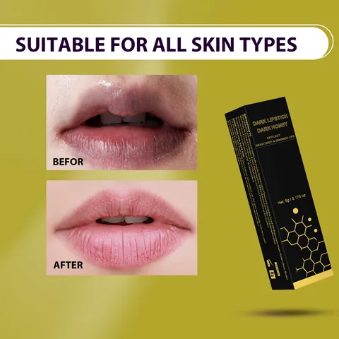 Diep Hydraterende Honing Lippenstift Donkere Honing Lippenbalsam Herstellende Lippenverzorging Vrouwen Make-up