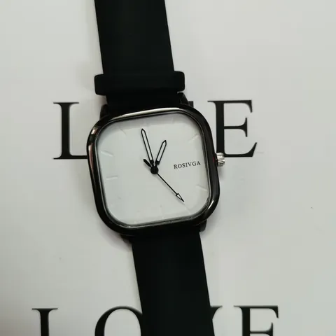 Minimalistische Quadratische Quarzuhr Für Herren Damen Koreanischer Stil Mode Freizeit Legierung Gehäuse Kunstleder Armband Einfache Analoge Armbanduhr Studenten Geschenk