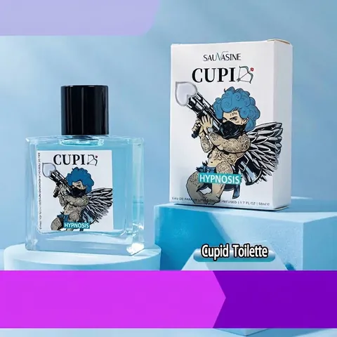 Parfum aux Phéromones Cupid Hypnosis pour Hommes et Femmes Fragrance Bleue Longue Durée Eau De Parfum Spray de Charme