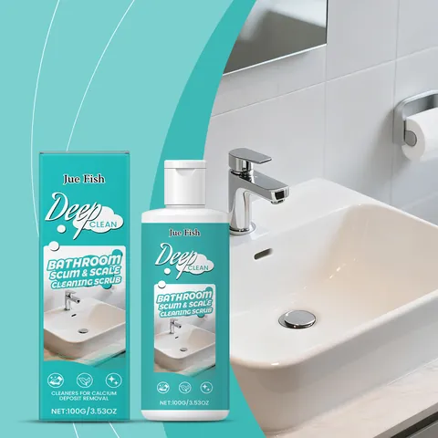 Καθαριστικό Scrub για Άλατα Μπάνιου Βαθύς Καθαρισμός Λεκέδων για Πλακάκια Νιπτήρα Μπανιέρα Τουαλέτα Οικιακό Καθαριστικό Κεραμικών