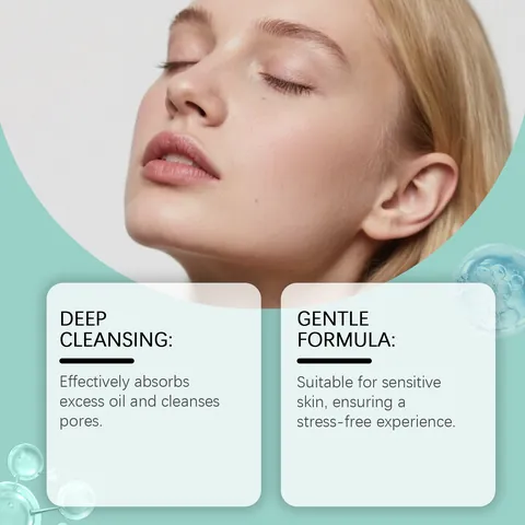 HANCHOBIT Salicylic Acid Pore Cleansing Masque Deep Cleaning Oil Control Moisturizing Face Mud Mask For Skincare
