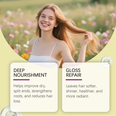 Hoegoa Voedende Leave-in Haarspray Hydraterende Glanzende Gladde Haar Mist Voor Droog Haarverzorging Multi-Care Hoofdhuid Voeding Mist