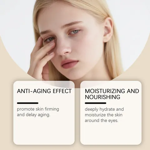 EELHOE Retinol Peptide Revive Oogcrème Voor Donkere Kringen Fijne Lijntjes En Rimpels Hydraterende Verstevigende Oogverzorging