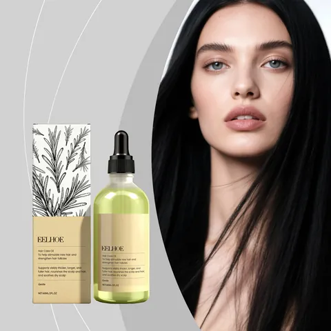 EELHOE Aceite Esencial para el Cabello de Romero Aceite de Esencia Nutritivo para el Cuidado del Cabello Masaje del Cuero Cabelludo