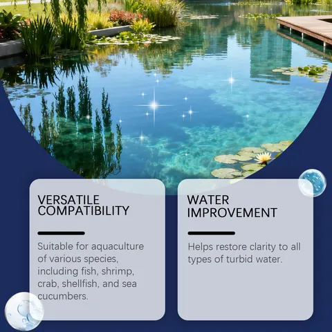 YEGBONG Aqua-Guardian Water Clarifying Powder For Home Aquarium Fish Tank Pond Purification Long Lasting Water Cleaner Supplies